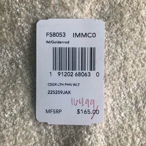 NEW Coach Wallet w/wristlet - Picture 4 of 4